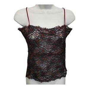 Victorias Secret Corset Bustier Lingerie  Black Pink Lace Sexy Vintage Y2K Small